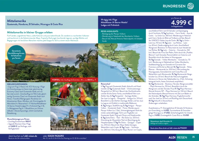 ALDI Reisen Prospekt vom 01.11.2025, Seite 35