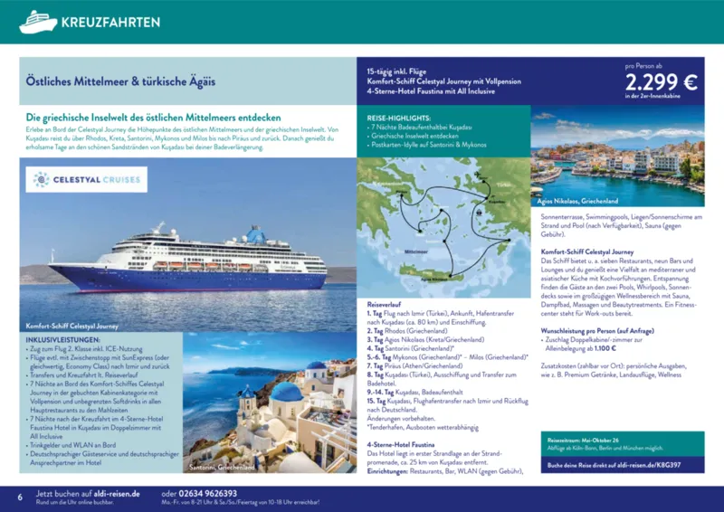 ALDI Reisen Prospekt vom 01.11.2025, Seite 6