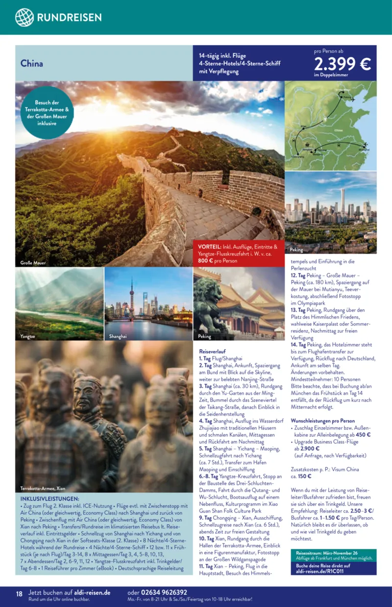 ALDI Reisen Prospekt vom 01.12.2025, Seite 18