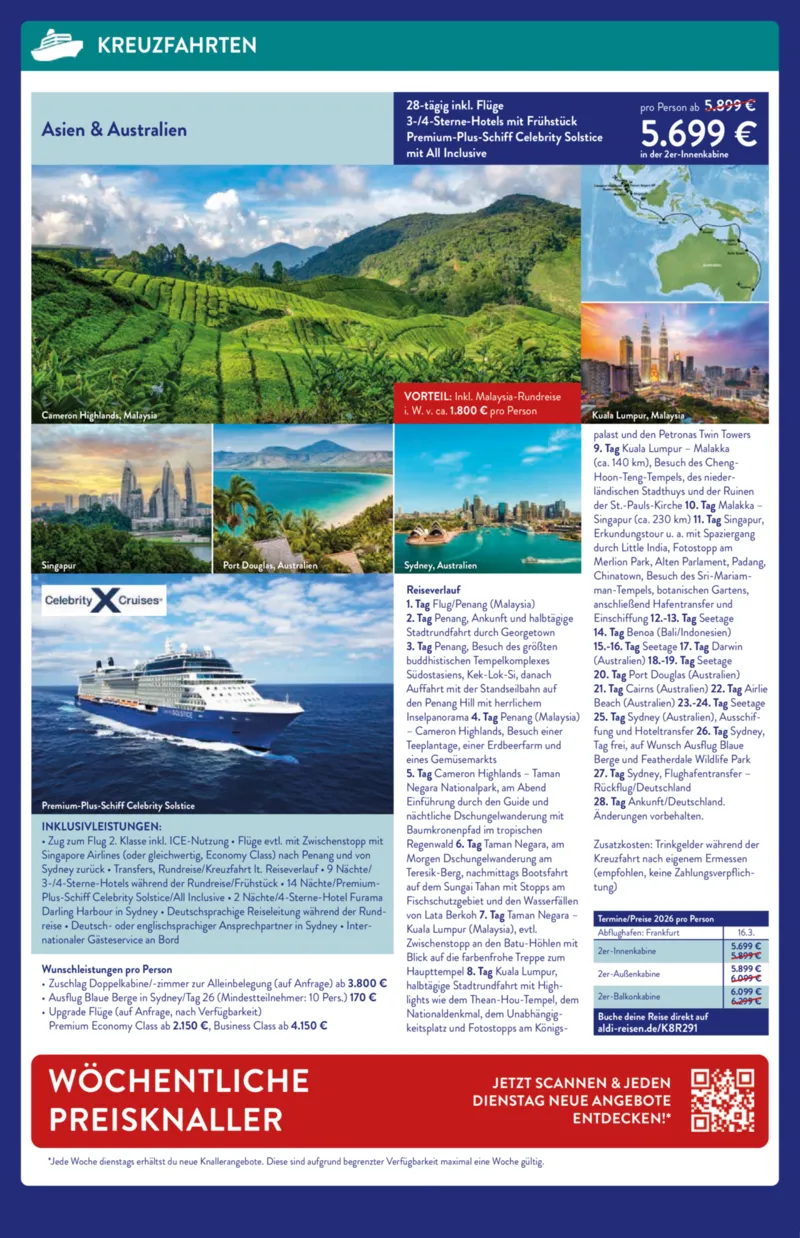 ALDI Reisen Prospekt vom 01.12.2025, Seite 28