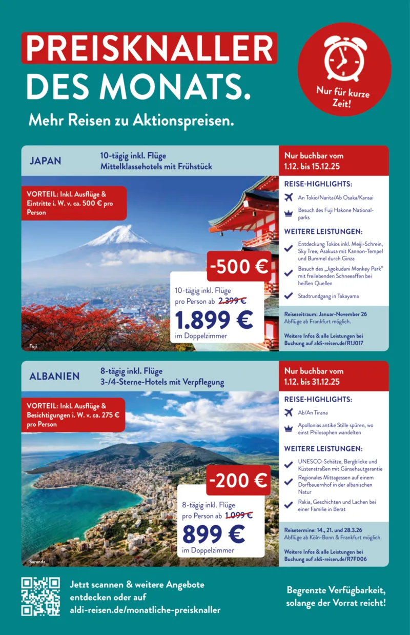 ALDI Reisen Prospekt vom 01.12.2025, Seite 3