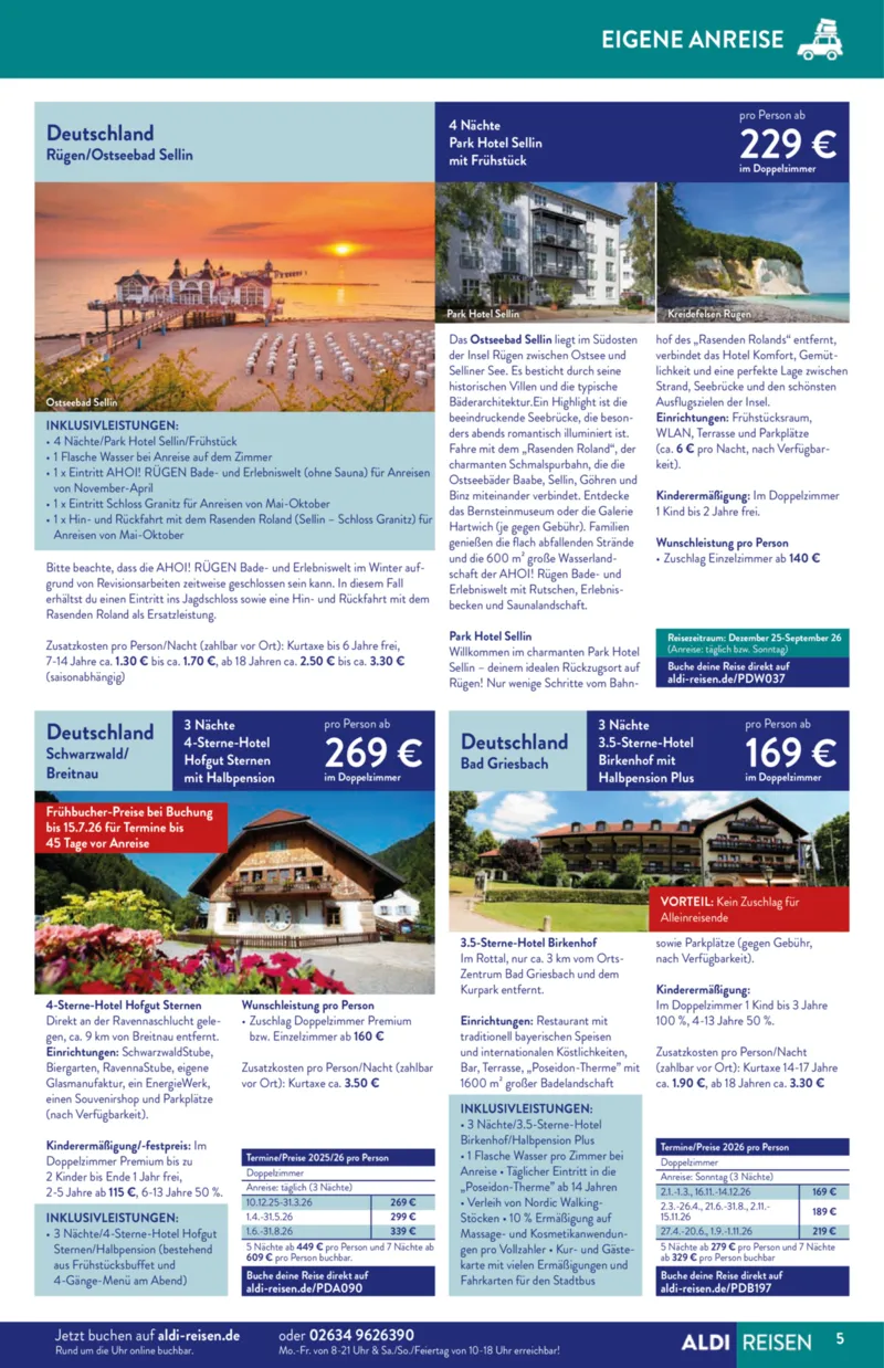 ALDI Reisen Prospekt vom 01.12.2025, Seite 5