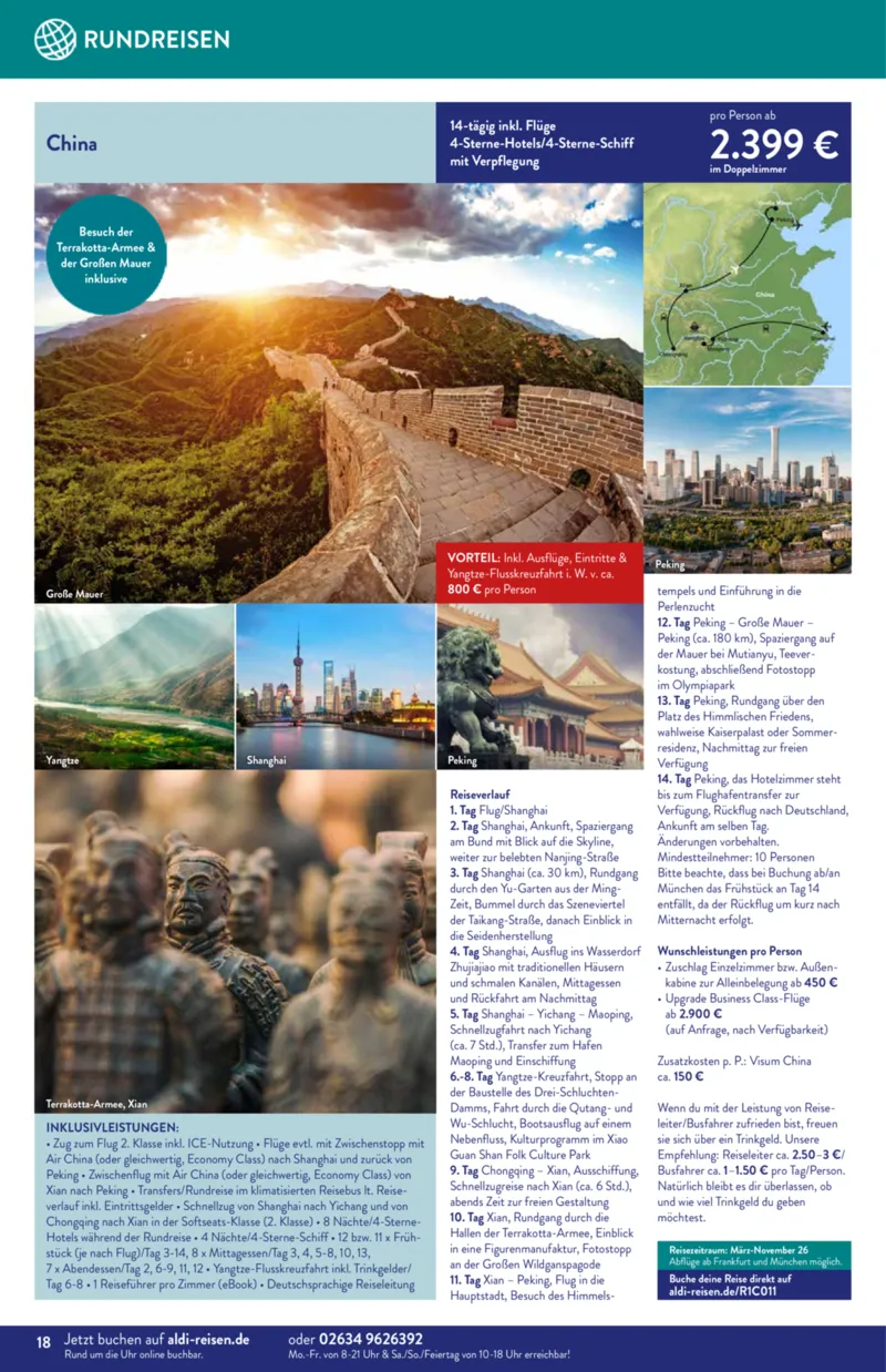 ALDI Reisen Prospekt vom 01.12.2025, Seite 18