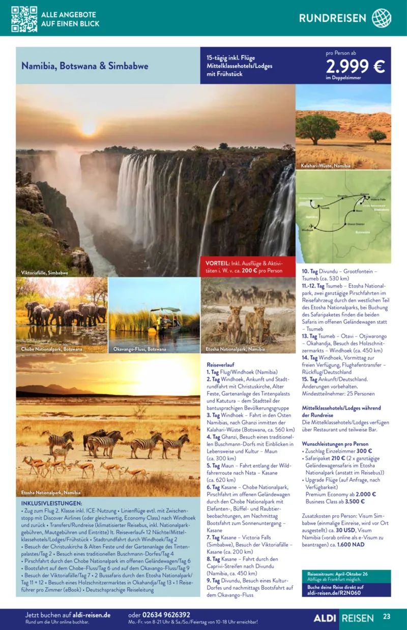 ALDI Reisen Prospekt vom 01.12.2025, Seite 23