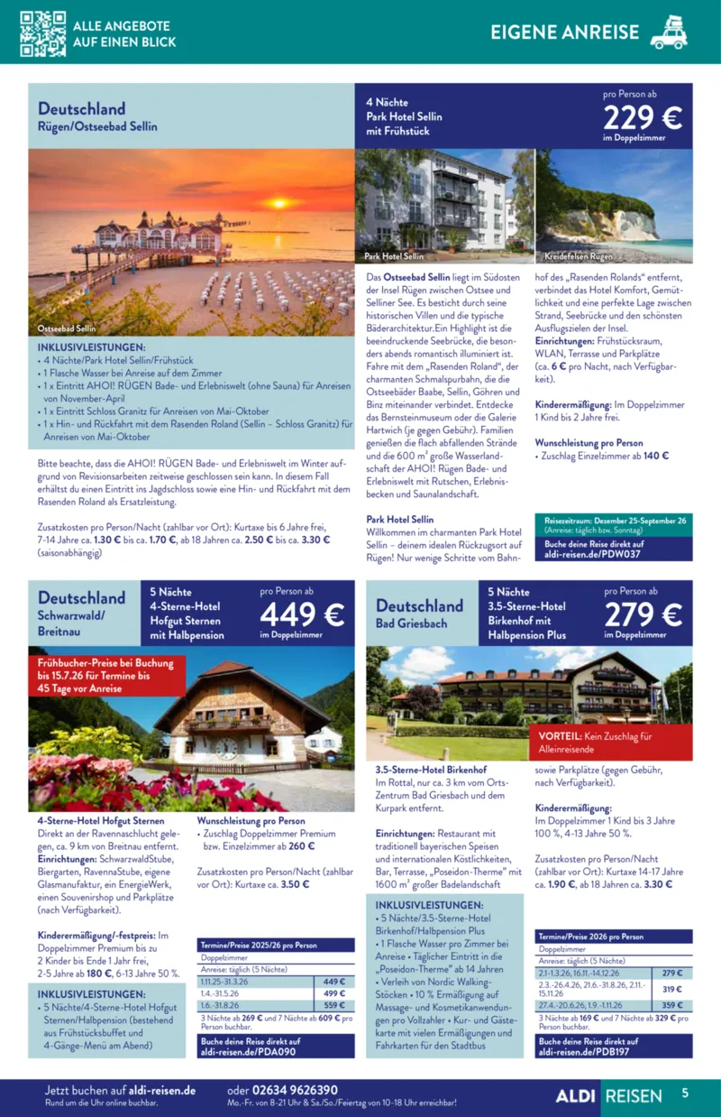 ALDI Reisen Prospekt vom 01.12.2025, Seite 5