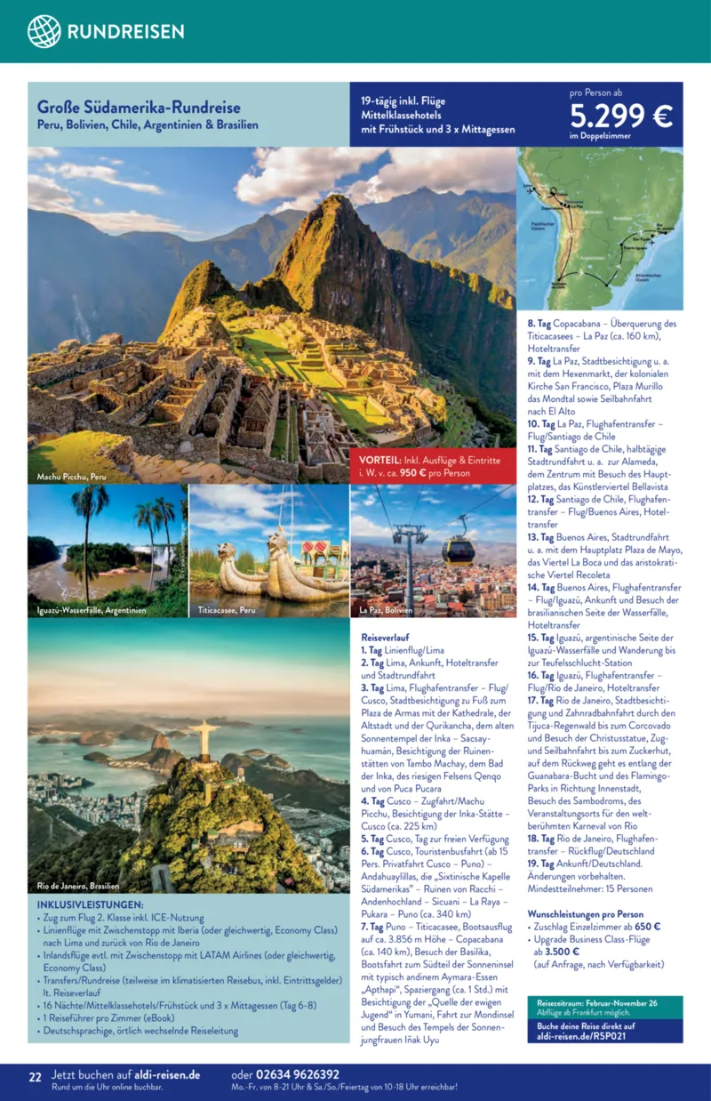 ALDI Reisen Prospekt vom 01.01.2026, Seite 22