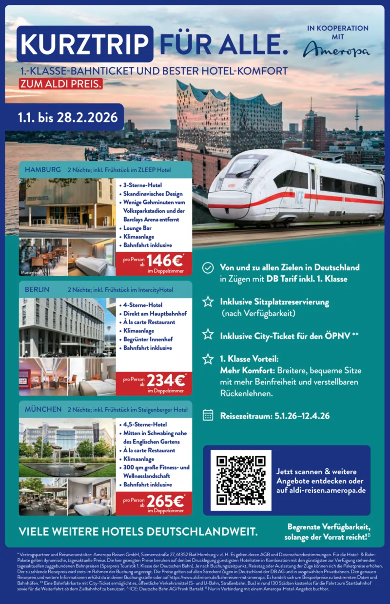 ALDI Reisen Prospekt vom 01.01.2026, Seite 4