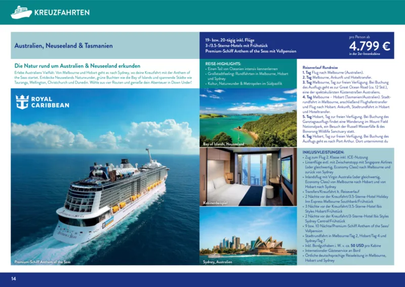 ALDI Reisen Prospekt vom 01.01.2026, Seite 14