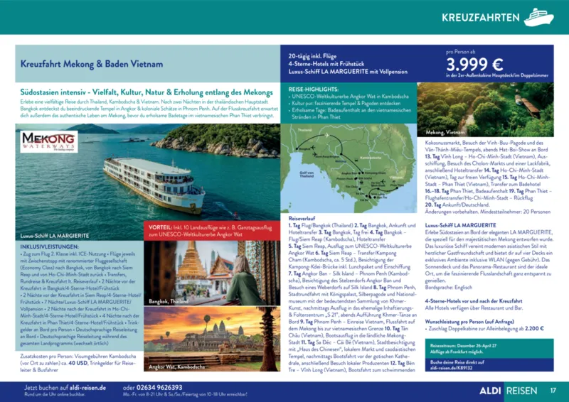 ALDI Reisen Prospekt vom 01.01.2026, Seite 17