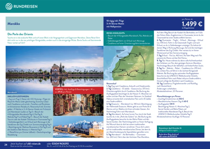 ALDI Reisen Prospekt vom 01.01.2026, Seite 24