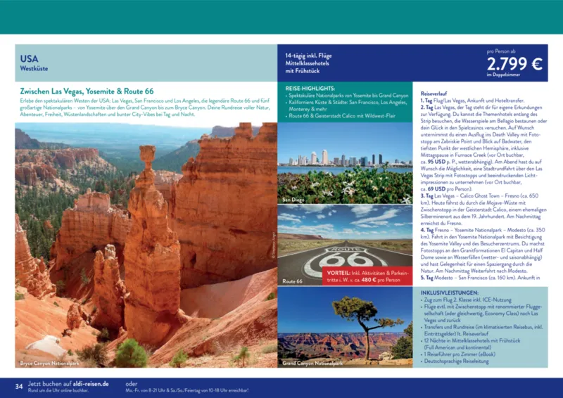 ALDI Reisen Prospekt vom 01.01.2026, Seite 34