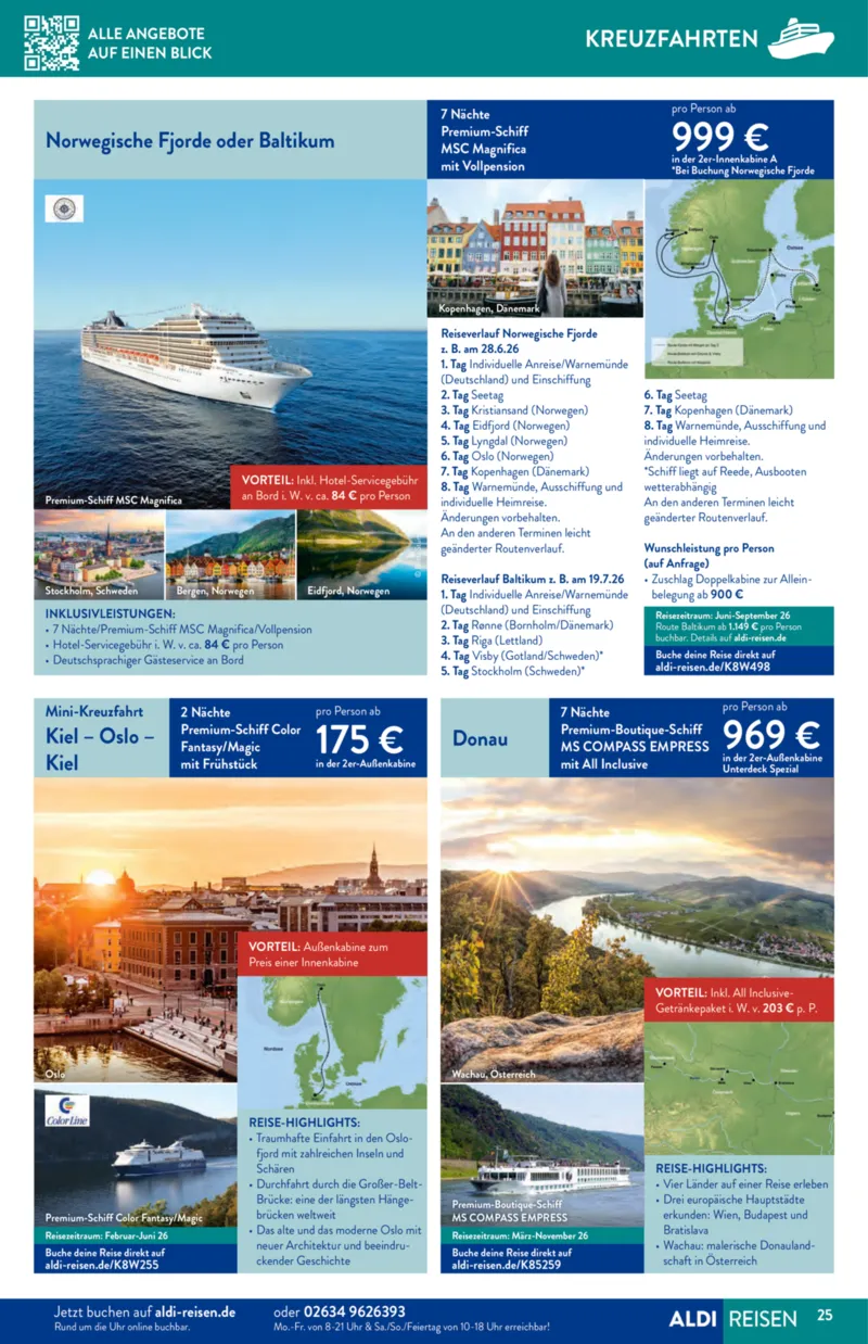 ALDI Reisen Prospekt vom 01.02.2026, Seite 25