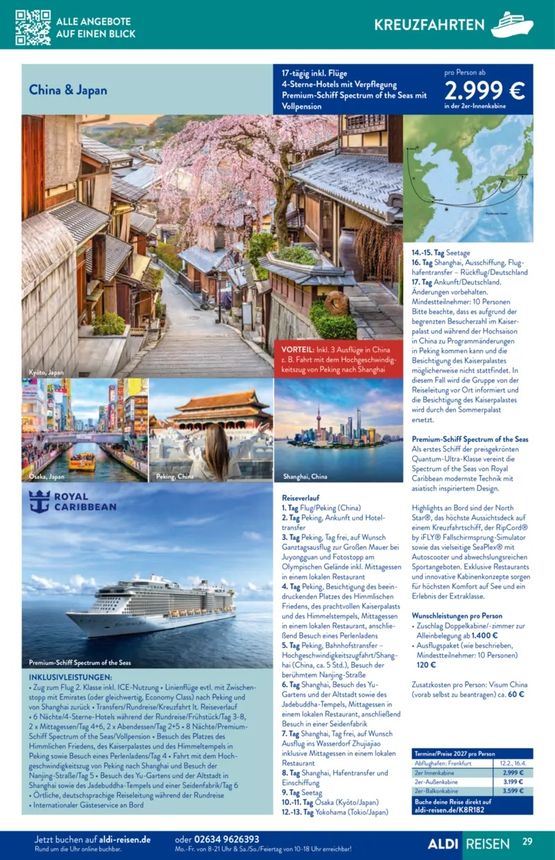 ALDI Reisen Prospekt vom 01.02.2026, Seite 29