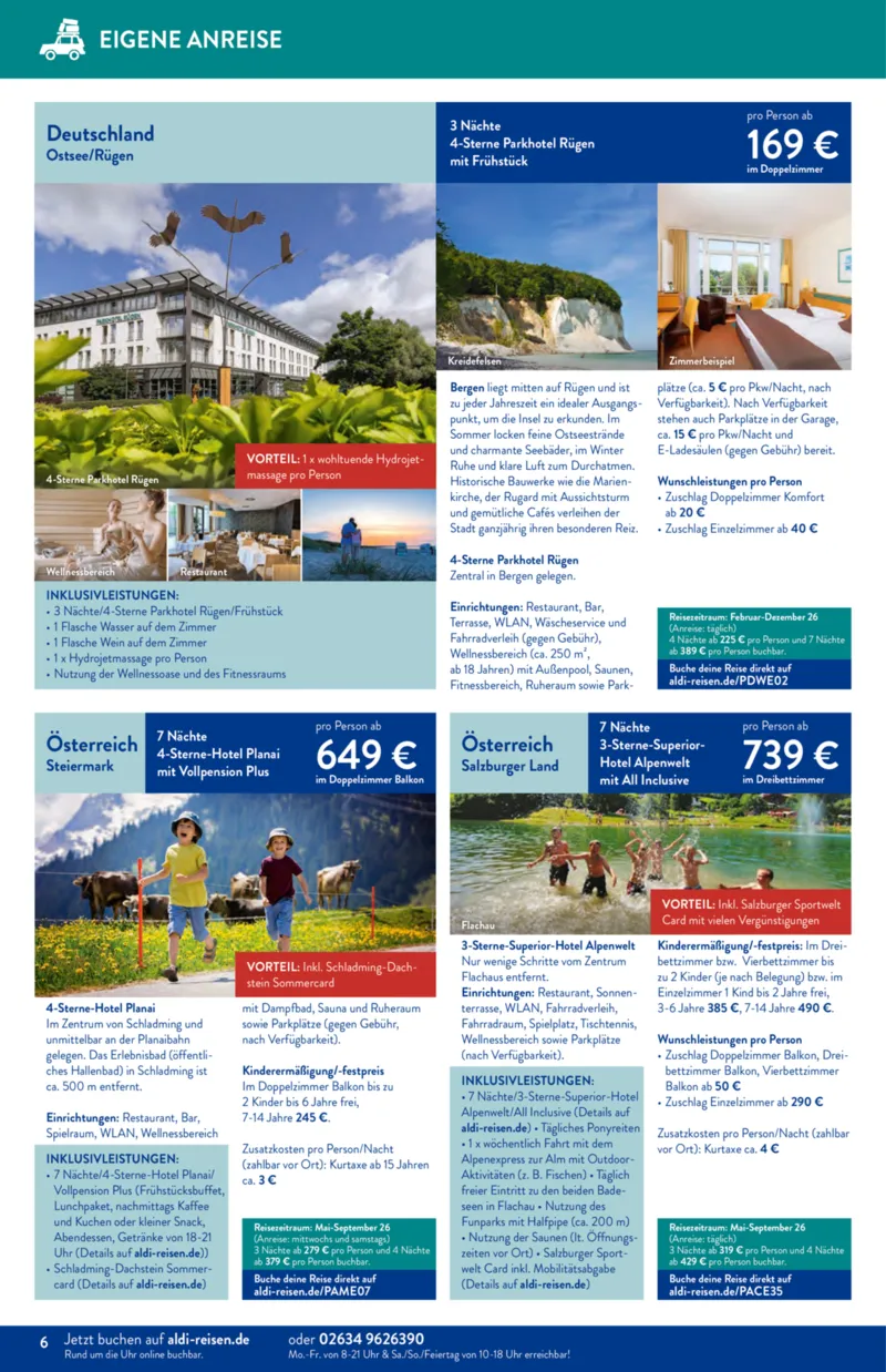 ALDI Reisen Prospekt vom 01.02.2026, Seite 6