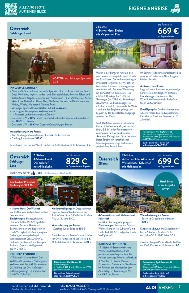 ALDI Reisen Prospekt vom 01.02.2026, Seite 7