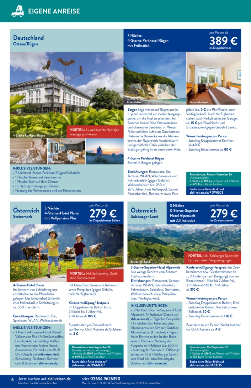 ALDI Reisen Prospekt vom 01.02.2026, Seite 6