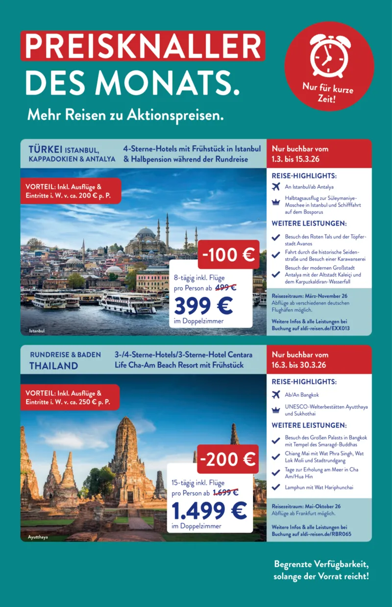ALDI Reisen Prospekt vom 01.03.2026, Seite 3