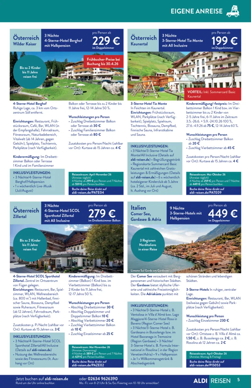 ALDI Reisen Prospekt vom 01.03.2026, Seite 5