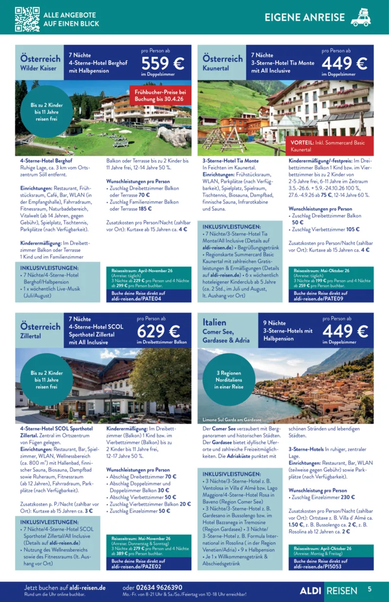 ALDI Reisen Prospekt vom 01.03.2026, Seite 5
