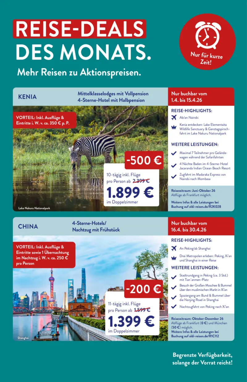 ALDI Reisen Prospekt vom 01.04.2026, Seite 3