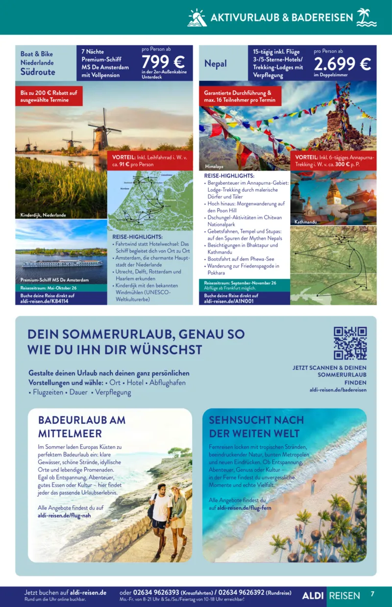 ALDI Reisen Prospekt vom 01.04.2026, Seite 7