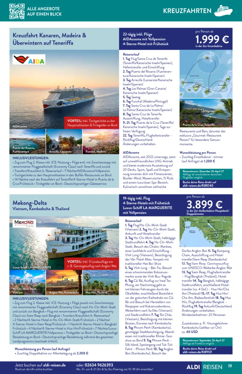 ALDI Reisen Prospekt vom 01.04.2026, Seite 19