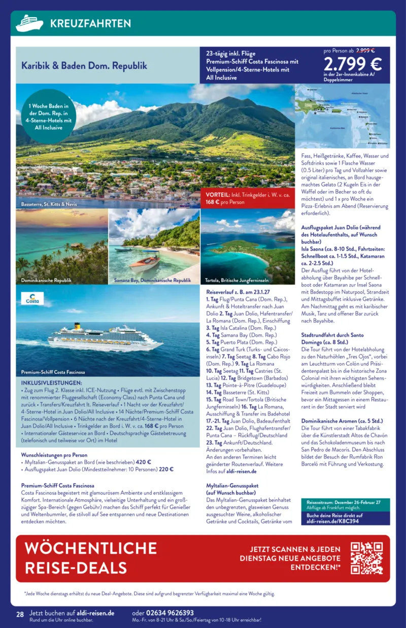 ALDI Reisen Prospekt vom 01.04.2026, Seite 24