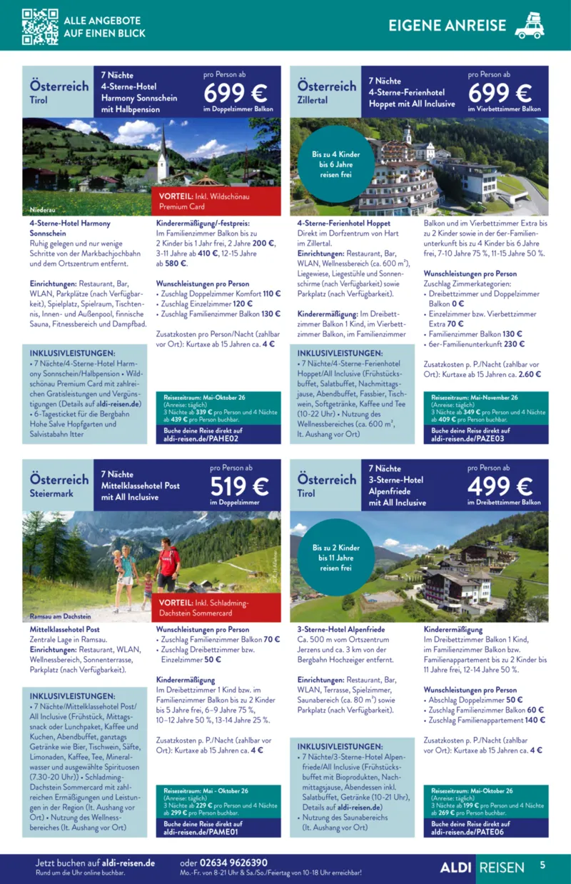 ALDI Reisen Prospekt vom 01.04.2026, Seite 5