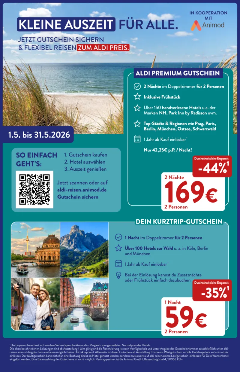 ALDI Reisen Prospekt vom 01.05.2026, Seite 4