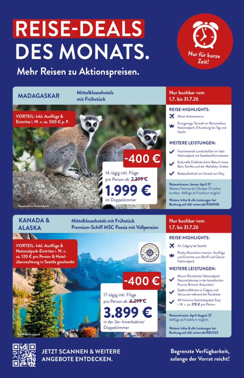 ALDI Reisen Prospekt vom 01.07.2026, Seite 3