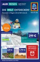 ALDI Reisen Prospekt vom 01.09.2026