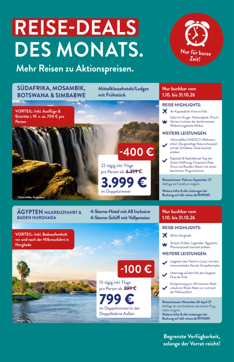 ALDI Reisen Prospekt vom 01.10.2026, Seite 3