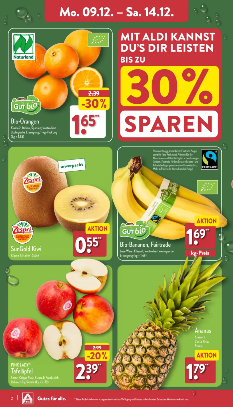 ALDI Nord Prospekt vom 09.12.2024, Seite 2