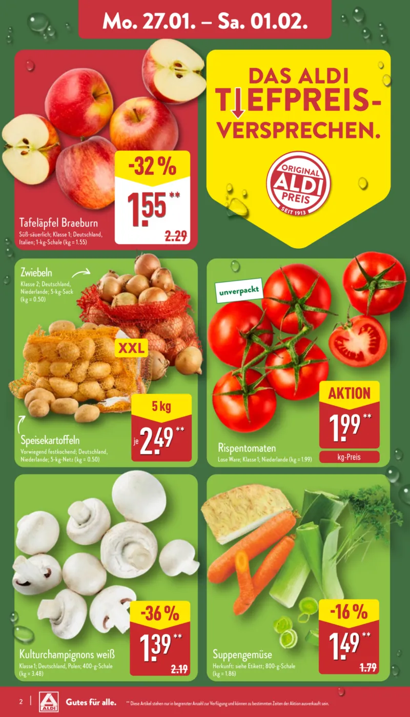 ALDI Nord Prospekt vom 27.01.2025, Seite 2