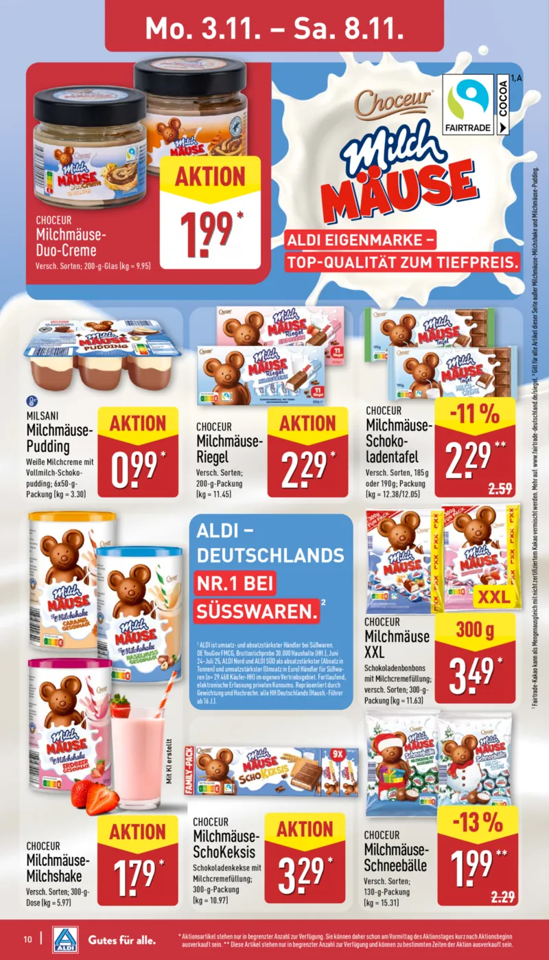 ALDI Nord Prospekt vom 03.11.2025, Seite 10 ALDI Nord Prospekt vom 03.11.2025, Seite 10
