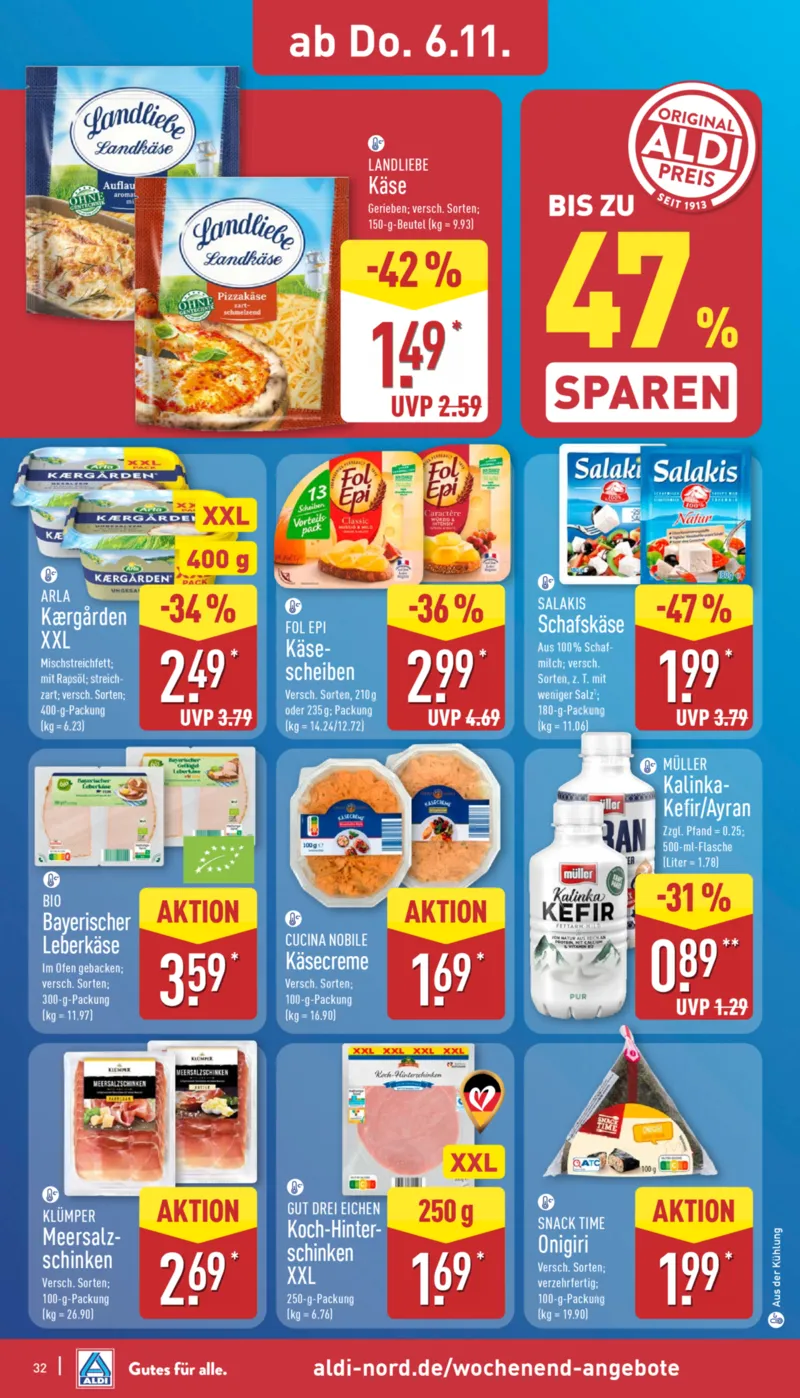 ALDI Nord Prospekt vom 03.11.2025, Seite 36 ALDI Nord Prospekt vom 03.11.2025, Seite 36