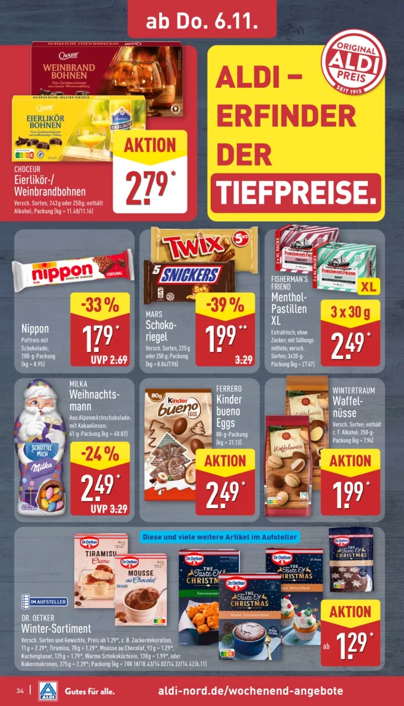 ALDI Nord Prospekt vom 03.11.2025, Seite 38 ALDI Nord Prospekt vom 03.11.2025, Seite 38