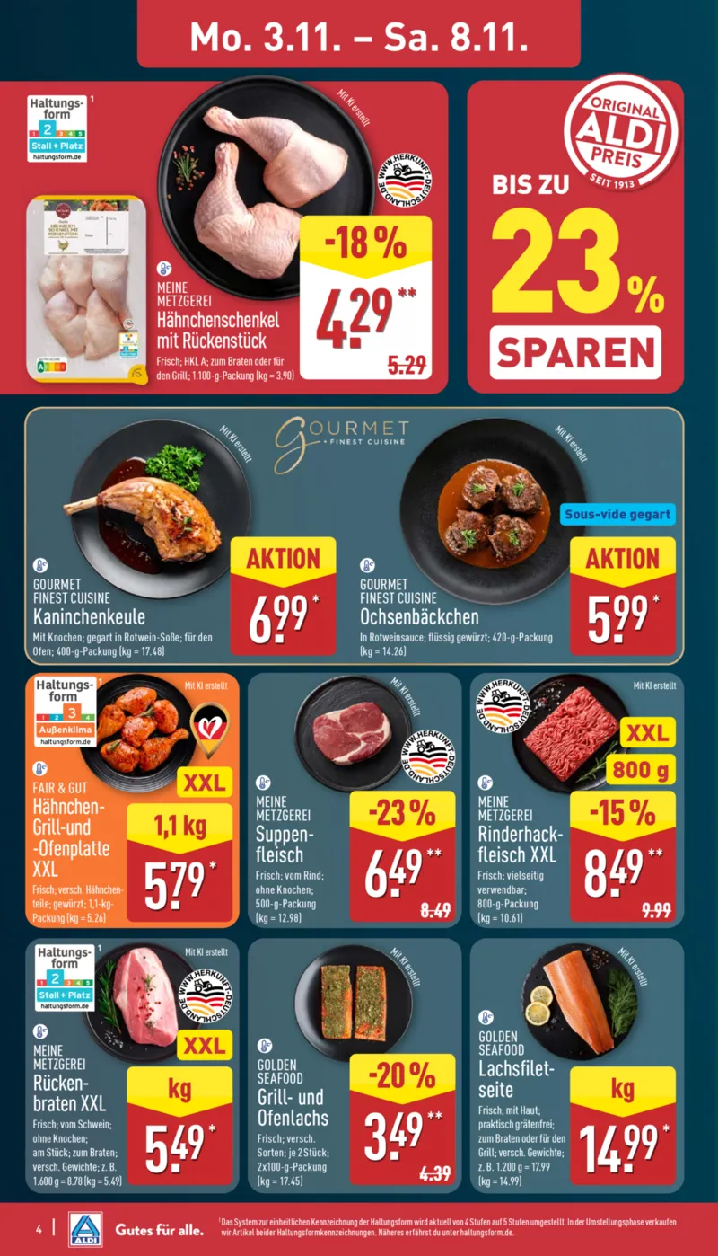 ALDI Nord Prospekt vom 03.11.2025, Seite 4 ALDI Nord Prospekt vom 03.11.2025, Seite 4