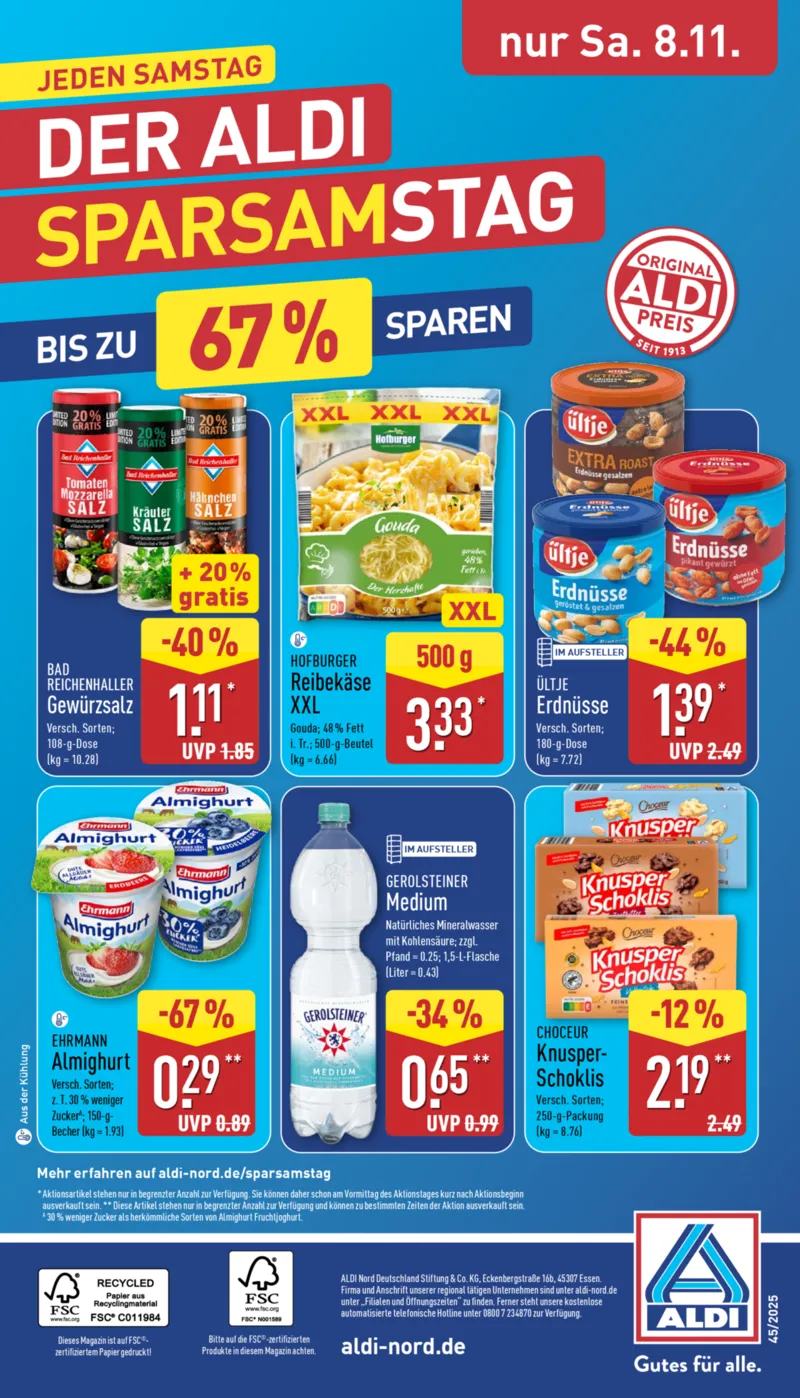 ALDI Nord Prospekt vom 03.11.2025, Seite 40 ALDI Nord Prospekt vom 03.11.2025, Seite 40
