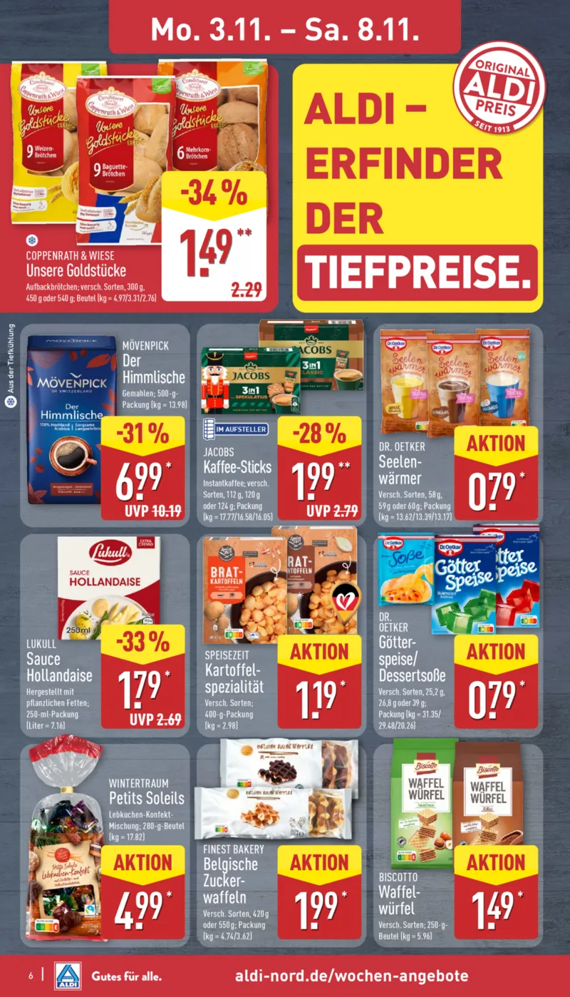 ALDI Nord Prospekt vom 03.11.2025, Seite 6 ALDI Nord Prospekt vom 03.11.2025, Seite 6