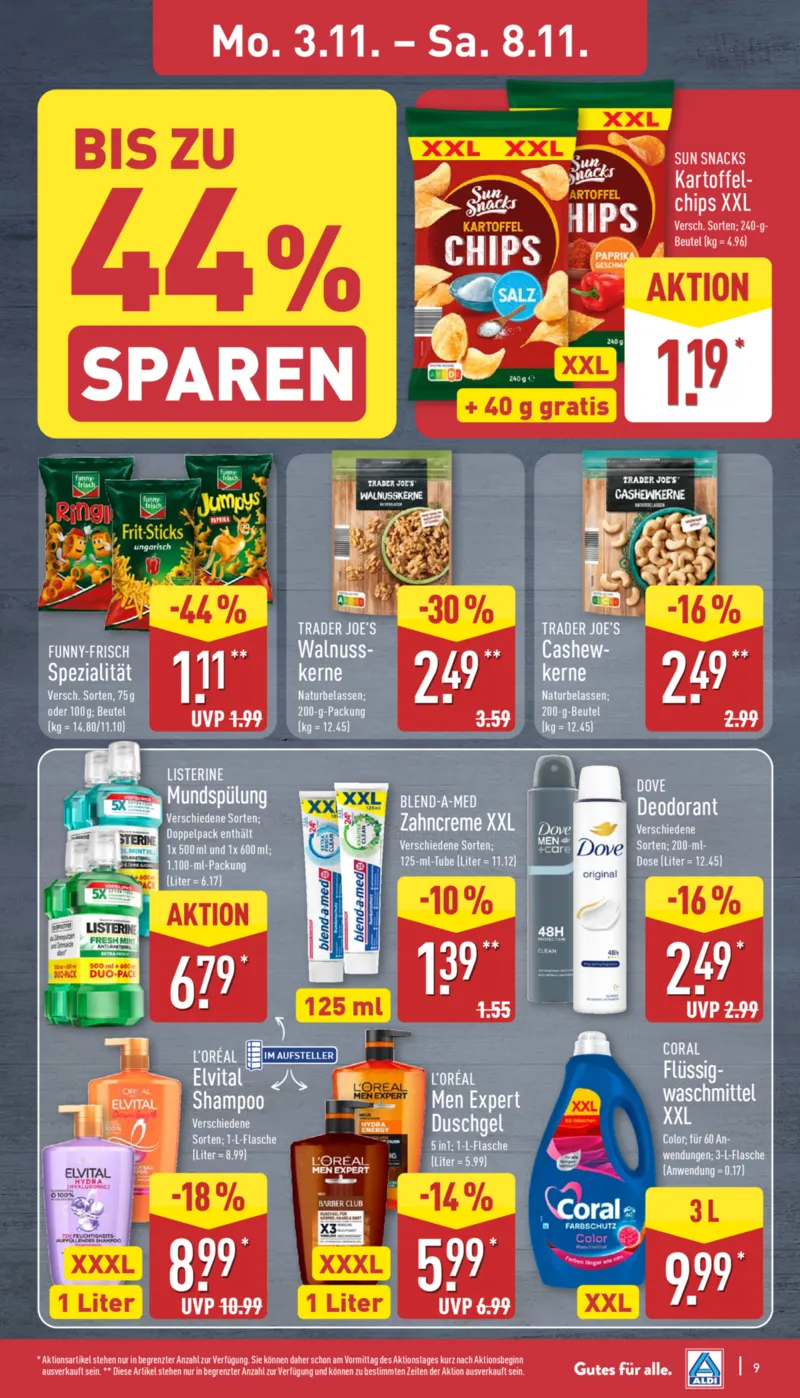 ALDI Nord Prospekt vom 03.11.2025, Seite 9 ALDI Nord Prospekt vom 03.11.2025, Seite 9