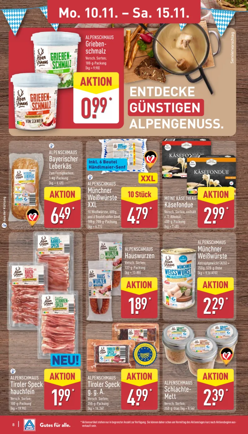 ALDI Nord Prospekt vom 10.11.2025, Seite 12