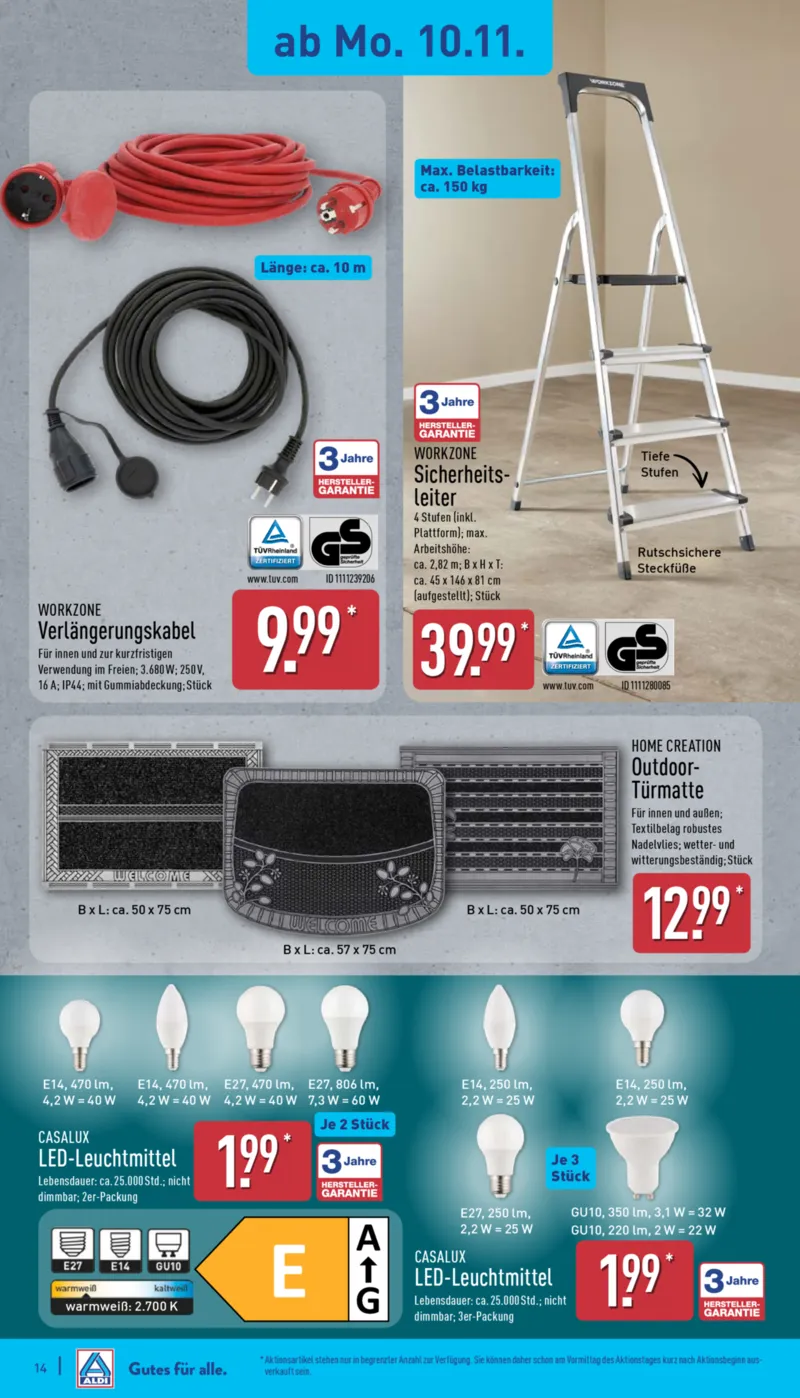 ALDI Nord Prospekt vom 10.11.2025, Seite 18