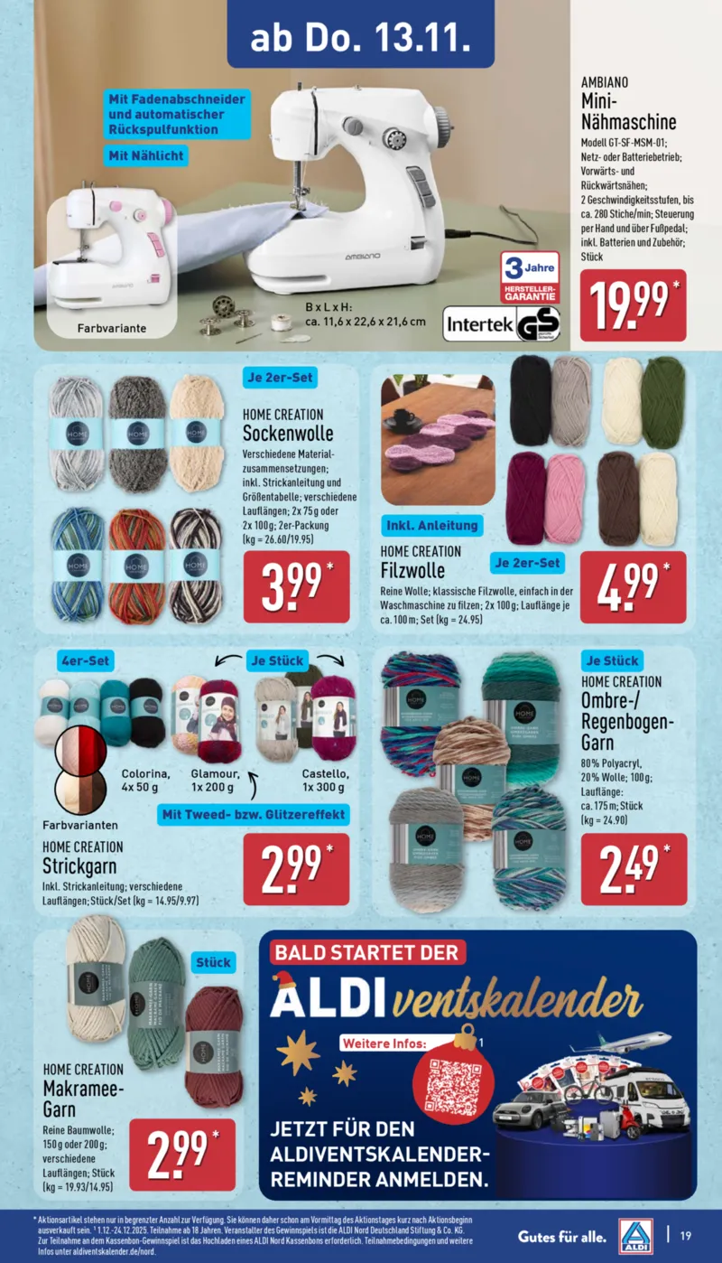 ALDI Nord Prospekt vom 10.11.2025, Seite 23