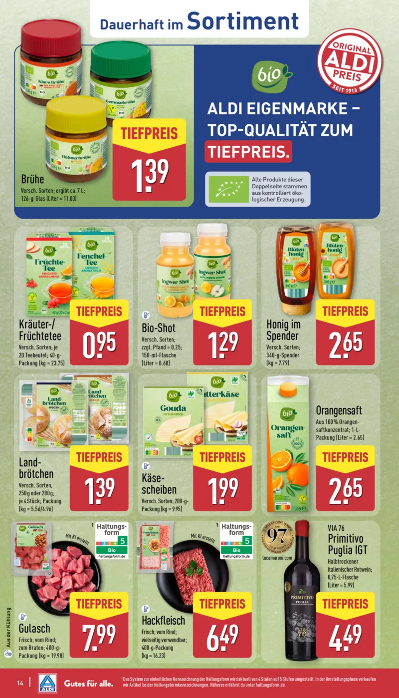 ALDI Nord Prospekt vom 17.11.2025, Seite 14