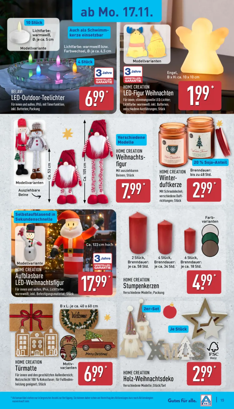 ALDI Nord Prospekt vom 17.11.2025, Seite 15