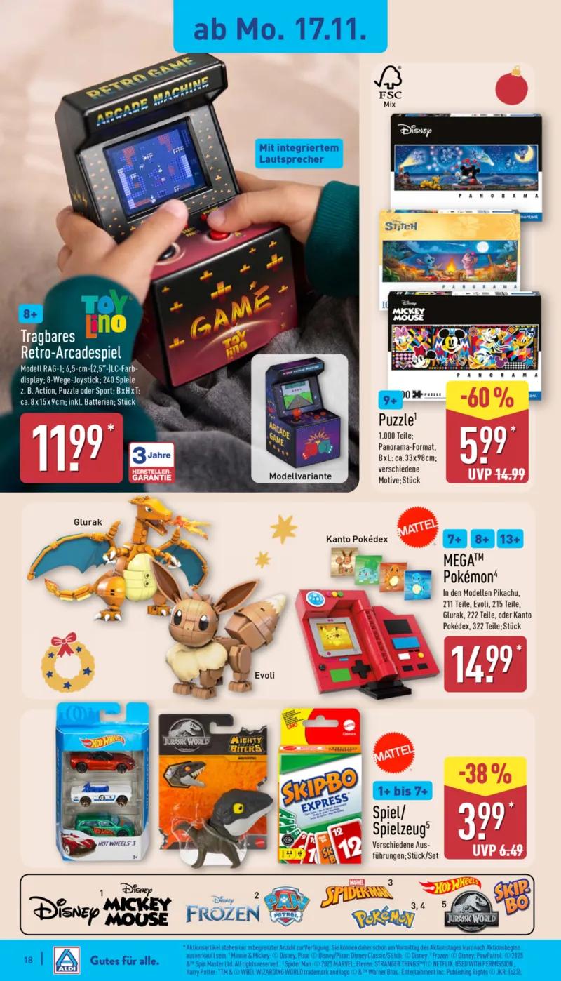 ALDI Nord Prospekt vom 17.11.2025, Seite 18