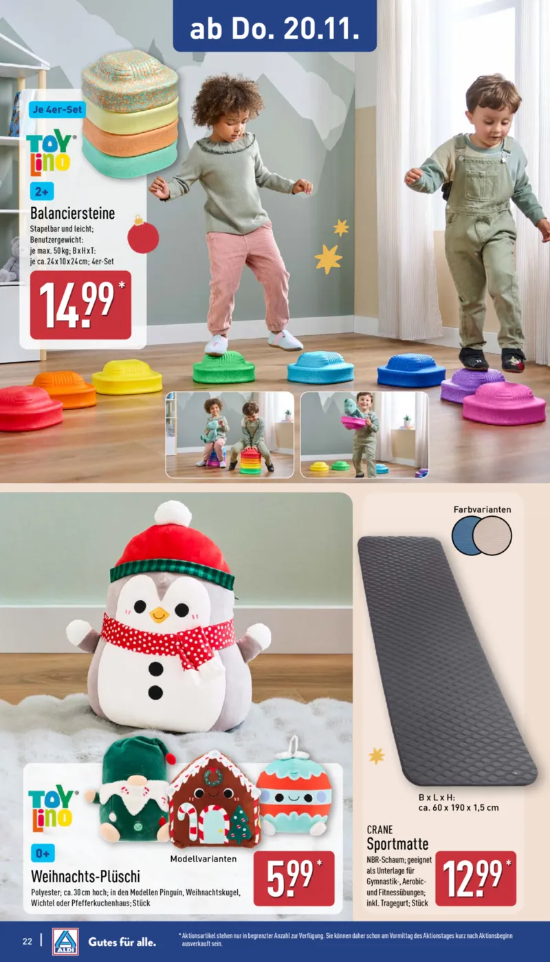 ALDI Nord Prospekt vom 17.11.2025, Seite 22