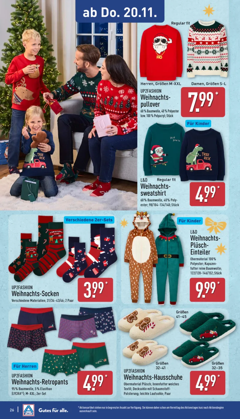ALDI Nord Prospekt vom 17.11.2025, Seite 26