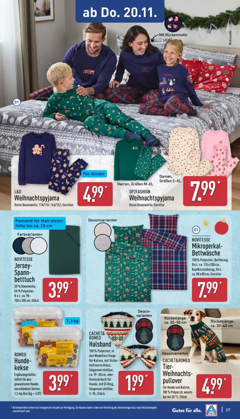 ALDI Nord Prospekt vom 17.11.2025, Seite 27
